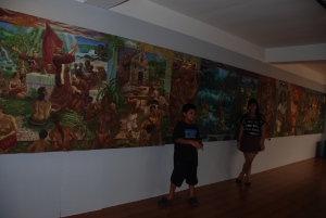Paintings in Museo de Baler